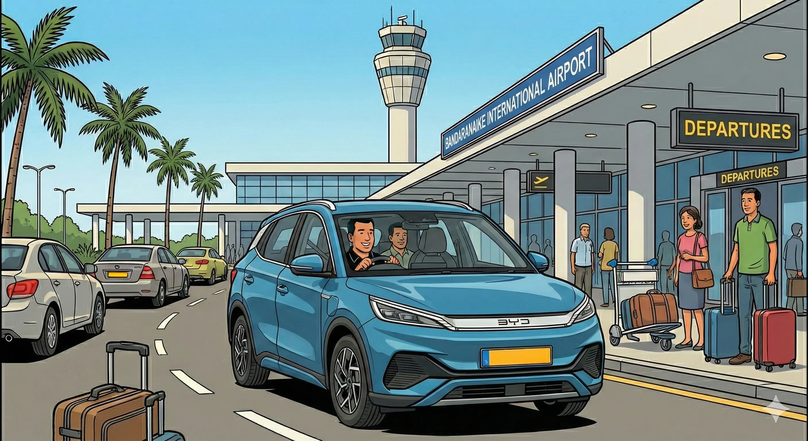 Airport transfer - Professional driver to or from airport