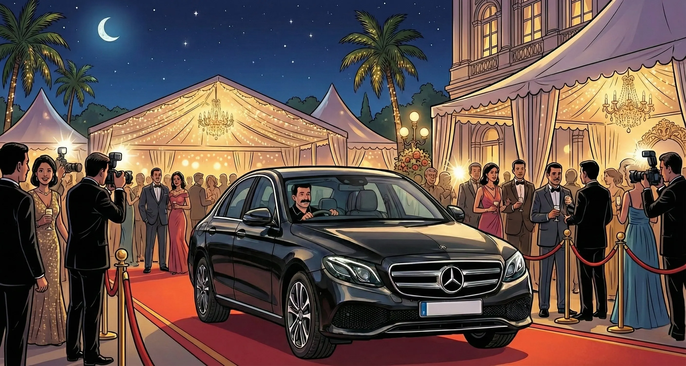 Weddings & Events - Professional driver for special occasions